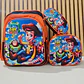 COMBO MOCHILA CON LUZ LED + LONCHERA TÉRMICA+ LAPICERA PARA PRIMARIA MOD# S16-2608🗃️🎒 - Miniatura 6