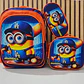 COMBO MOCHILA CON LUZ LED + LONCHERA TÉRMICA+ LAPICERA PARA PRIMARIA MOD# S16-2608🗃️🎒 - Miniatura 8