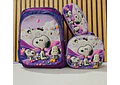 COMBO MOCHILA CON LUZ LED + LONCHERA TÉRMICA+ LAPICERA PARA PRIMARIA MOD# S16-2608🗃️🎒