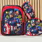 COMBO MOCHILA CON LUZ LED + LONCHERA TÉRMICA+ LAPICERA PARA PRIMARIA MOD# S16-2608🗃️🎒 - Miniatura 11