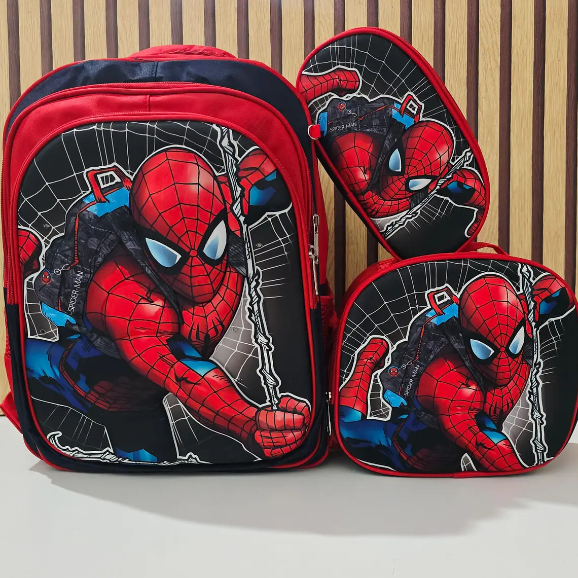 COMBO MOCHILA CON LUZ LED + LONCHERA TÉRMICA+ LAPICERA PARA PRIMARIA MOD# S16-2608🗃️🎒 13