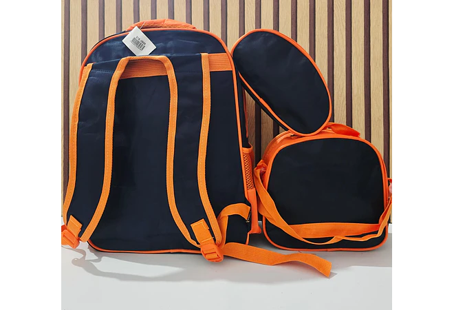 COMBO MOCHILA CON LUZ LED + LONCHERA TÉRMICA+ LAPICERA PARA PRIMARIA MOD# S16-2608🗃️🎒