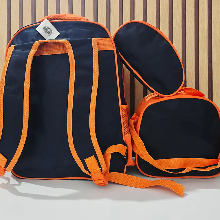 COMBO MOCHILA CON LUZ LED + LONCHERA TÉRMICA+ LAPICERA PARA PRIMARIA MOD# S16-2608🗃️🎒 14