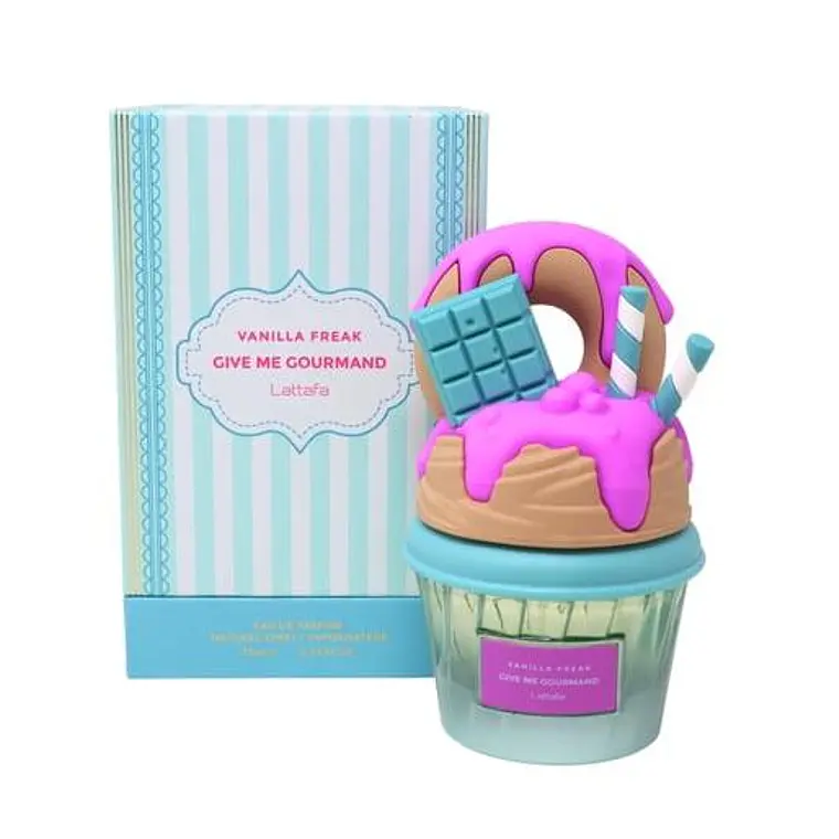 PERFUME IMITACIÓN HELADO GIVE ME GOURMAND LATTAFA DAMA MOD# PF75 7