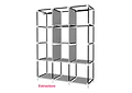 ORGANIZADOR ARMABLE PARA ROPA PORTÁTIL MODELO#CLS
