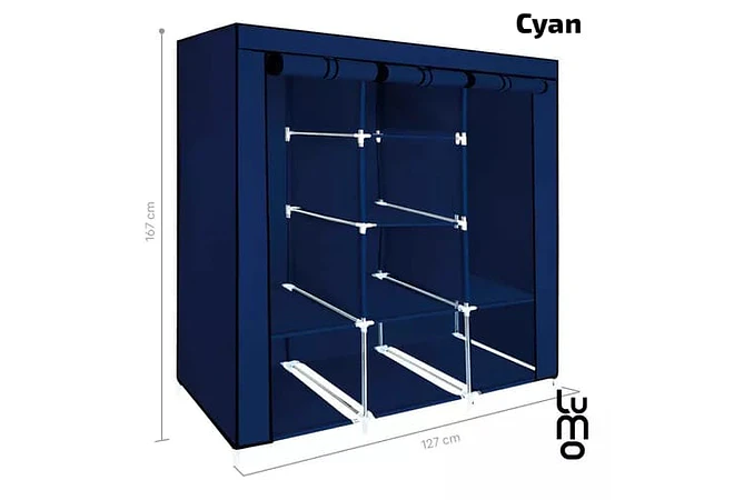 ORGANIZADOR ARMABLE PARA ROPA PORTÁTIL MODELO#CLS