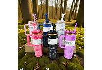 VASO TÉRMICO STANLEY MOÑO/FLORES DE 1.18L MOD# 40-VM040