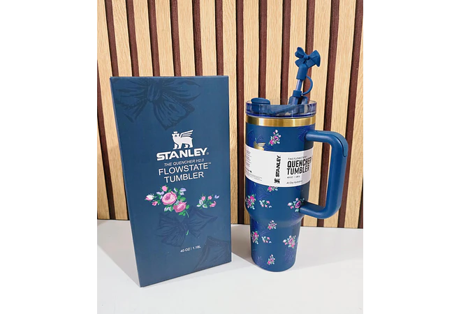 VASO TÉRMICO STANLEY MOÑO/FLORES DE 1.18L MOD# 40-VM040