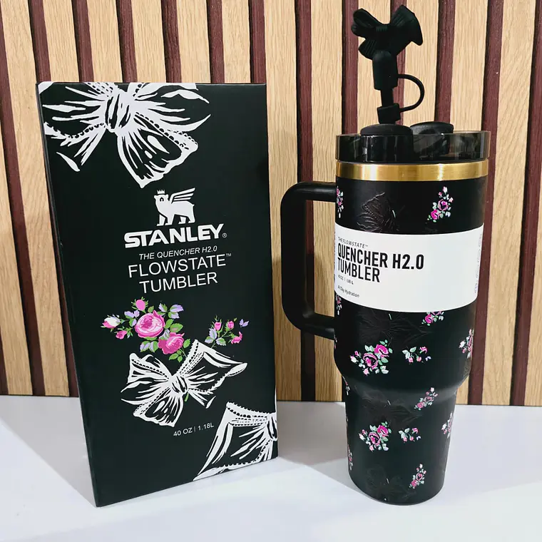 VASO TÉRMICO STANLEY MOÑO/FLORES DE 1.18L MOD# 40-VM040 4