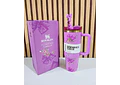 VASO TÉRMICO STANLEY MOÑO/FLORES DE 1.18L MOD# 40-VM040