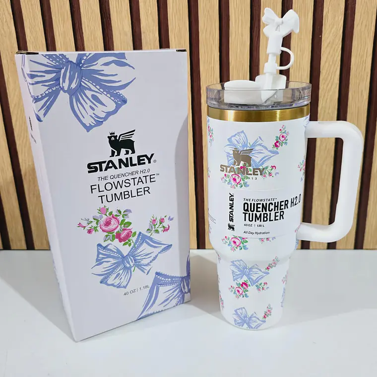 VASO TÉRMICO STANLEY MOÑO/FLORES DE 1.18L MOD# 40-VM040 8