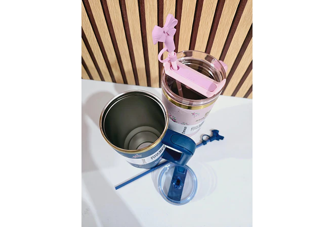 VASO TÉRMICO STANLEY MOÑO/FLORES DE 1.18L MOD# 40-VM040