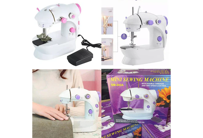 MINI MÁQUINA DE COSER MODELO #SM-202A