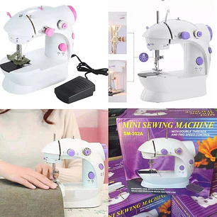 MINI MÁQUINA DE COSER MODELO #SM-202A