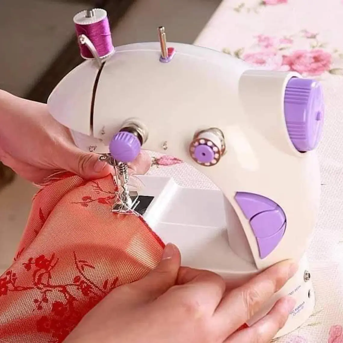 MINI MÁQUINA DE COSER MODELO #SM-202A 3