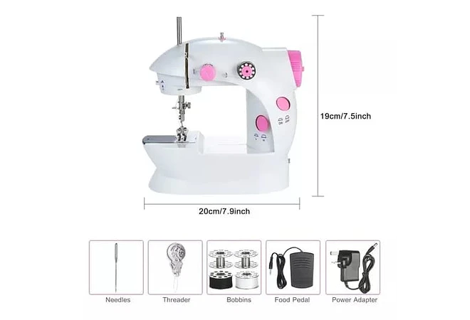 MINI MÁQUINA DE COSER MODELO #SM-202A