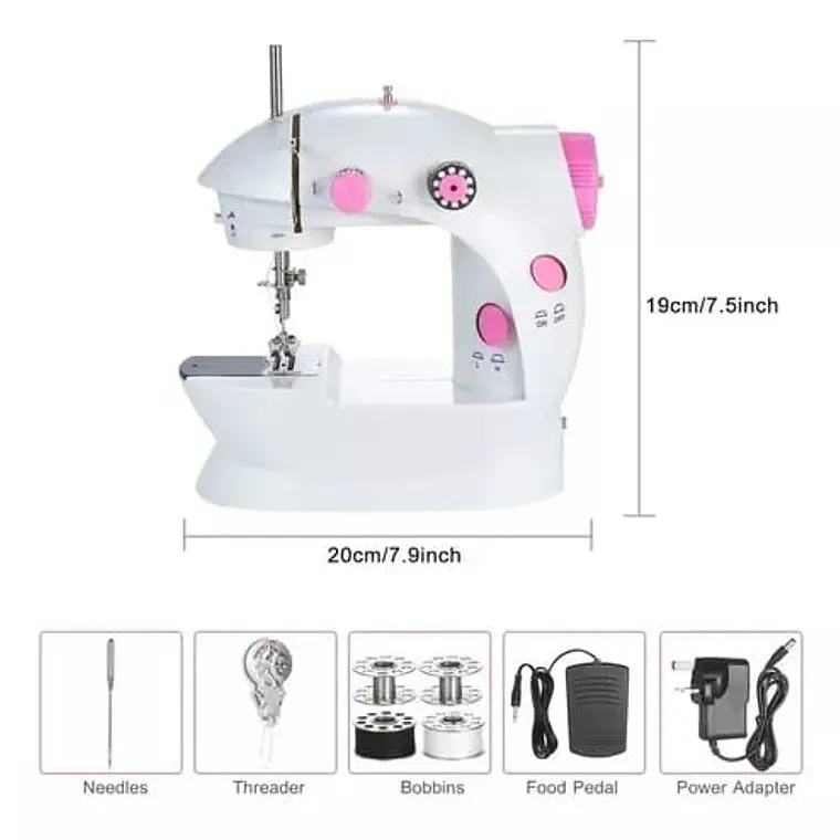 MINI MÁQUINA DE COSER MODELO #SM-202A 6
