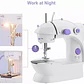 MINI MÁQUINA DE COSER MODELO #SM-202A - Miniatura 8