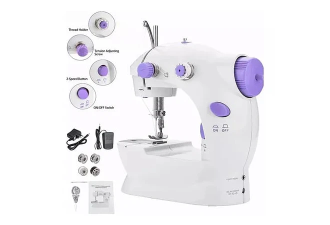 MINI MÁQUINA DE COSER MODELO #SM-202A