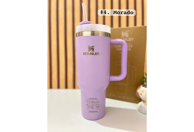 TERMO STANLEY CON AGARRADERA DE 1.18L (MASCOTAS DEL MUNDIAL)  🦅🥤STV40M