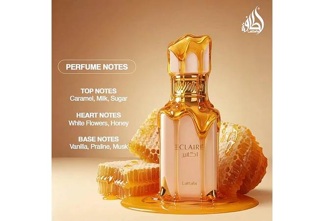 PERFUME IMITACIÓN DAMA  ECLAIRE LATTAFA MOD# 0638
