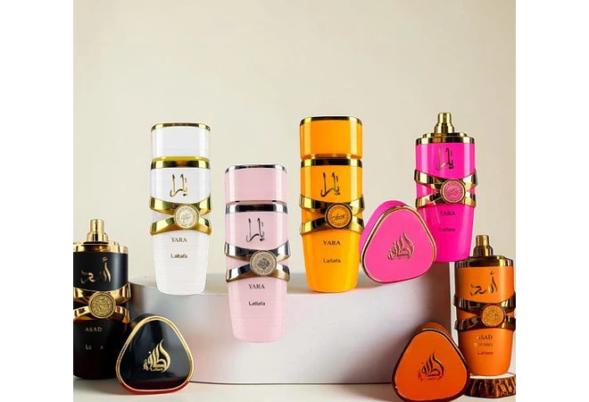 PERFUME/100ML IMITACIÓN (LATTAFA LINEA ASAD Y YARA) PARA DAMA O CABALLERO MOD# G129 