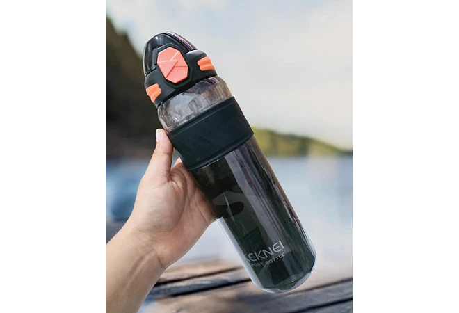 BOTELLA PARA AGUA 1L KEKNEI CON AGARRADERA MOD #KKN-253
