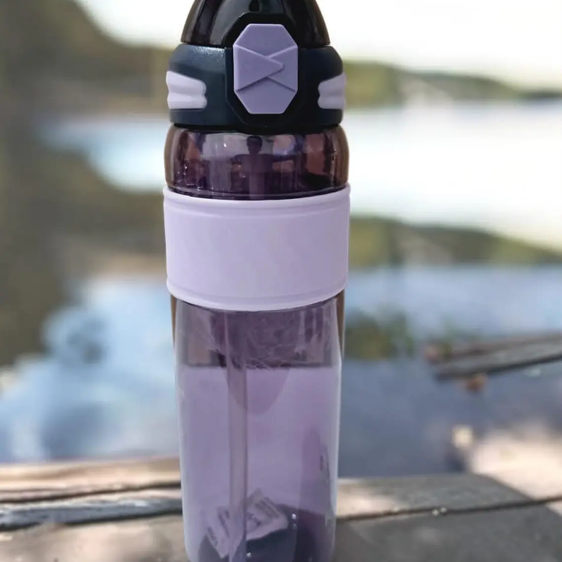 BOTELLA PARA AGUA 1L KEKNEI CON AGARRADERA MOD #KKN-253 4