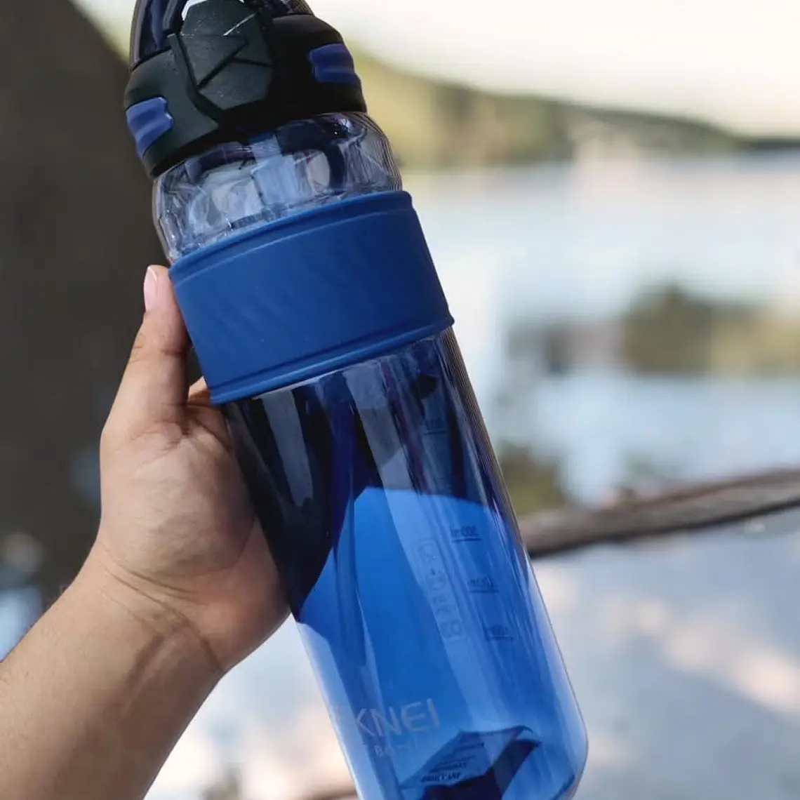 BOTELLA PARA AGUA 1L KEKNEI CON AGARRADERA MOD #KKN-253 5