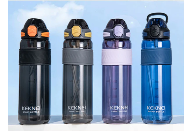 BOTELLA PARA AGUA 1L KEKNEI CON AGARRADERA MOD #KKN-253