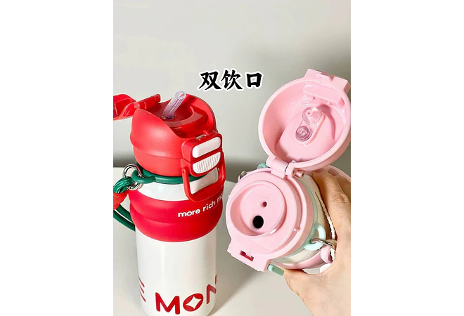 TERMO 500ML BAOFU CUP MORE RICH MORE MODEL #YH-1820