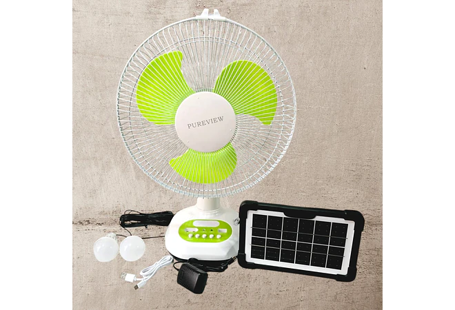 VENTILADOR SOLAR PORTATIL MOD# PV-L8062