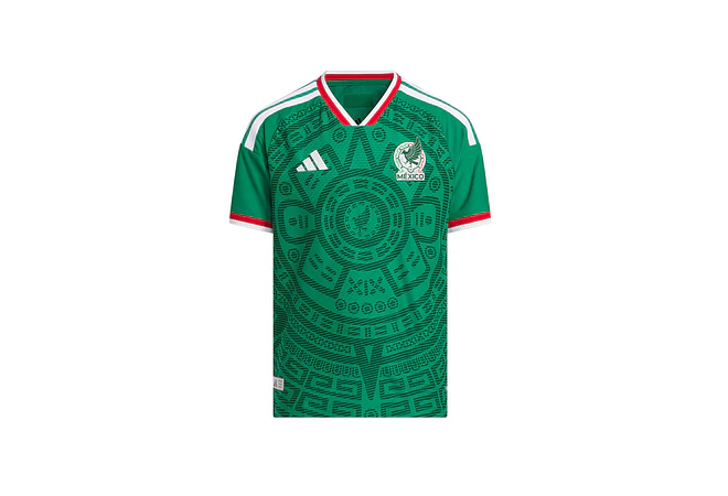 PLAYERA 1.1  "ADIDAS DE LA SELECCIÓN MEXICANA MOD# 106256 (LOGO PLASTIFICADOS)