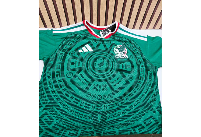 PLAYERA 1.1  "ADIDAS DE LA SELECCIÓN MEXICANA MOD# 106256 (LOGO PLASTIFICADOS)