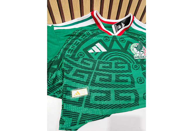 PLAYERA 1.1  "ADIDAS DE LA SELECCIÓN MEXICANA MOD# 106256 (LOGO PLASTIFICADOS)