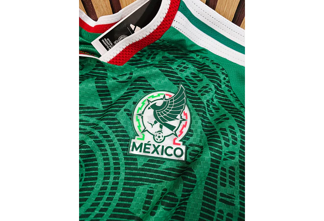 PLAYERA 1.1  "ADIDAS DE LA SELECCIÓN MEXICANA MOD# 106256 (LOGO PLASTIFICADOS)