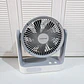 VENTILADOR SOLAR 4 EN 1 CON LUZ SOLAR, CAJITA VERDE MOD# PV-806 - Miniatura 3