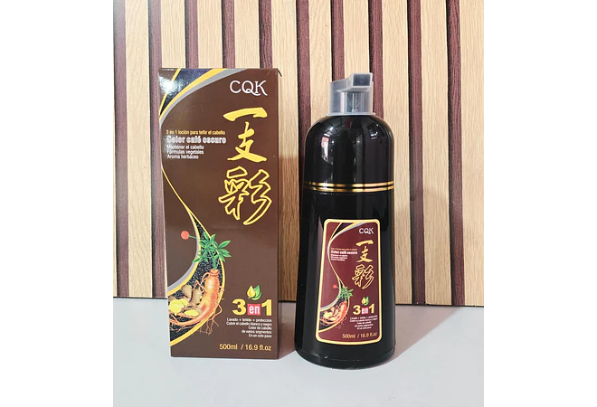 TINTE ESPUMOSO 3 EN 1 PARA CUBRIR CANAS DE 500ML