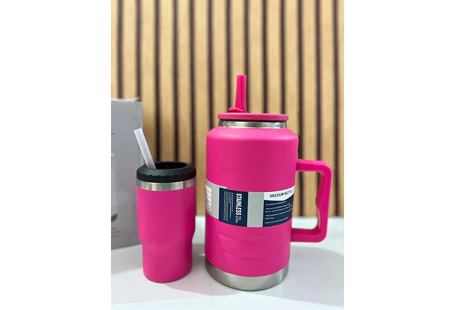 NUEVO MODELO DUO TERMO CON VASO VACUUM BOTTLE DE 2 L Y 3000ML MOD# PYA-11- COPIAR