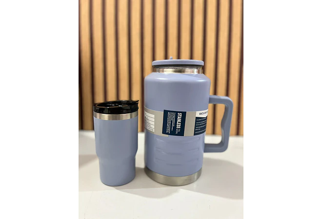 NUEVO MODELO DUO TERMO CON VASO VACUUM BOTTLE DE 2 L Y 3000ML MOD# PYA-11- COPIAR