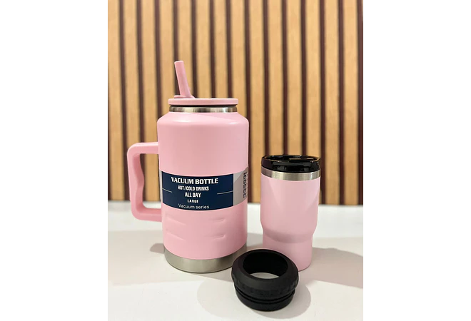 NUEVO MODELO DUO TERMO CON VASO VACUUM BOTTLE DE 2 L Y 3000ML MOD# PYA-11- COPIAR