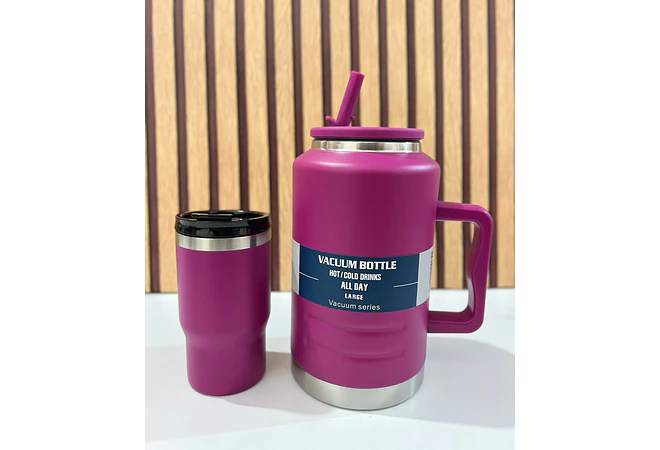 NUEVO MODELO DUO TERMO CON VASO VACUUM BOTTLE DE 2 L Y 3000ML MOD# PYA-11- COPIAR