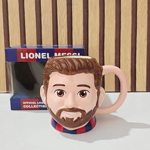TAZA  DE 400ML MESSI O CRISTIANO MUNDIAL  2026