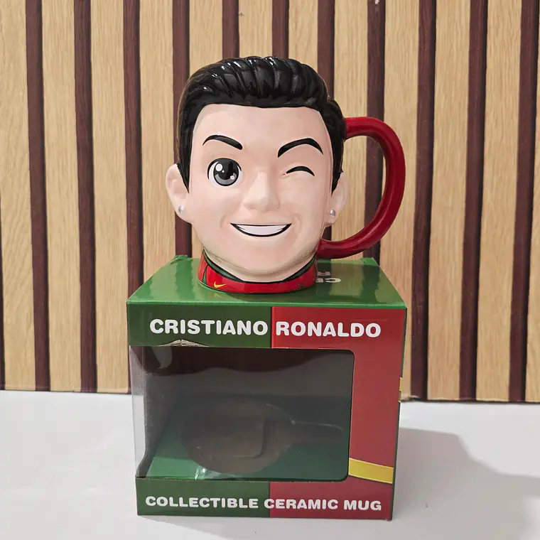 TAZA  DE 400ML MESSI O CRISTIANO MUNDIAL  2026 3