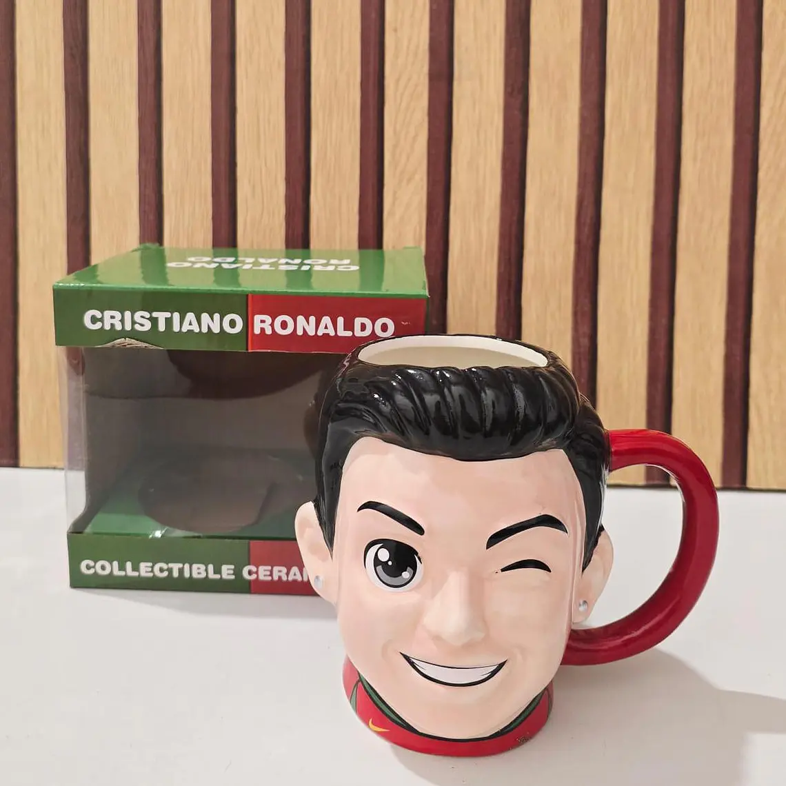 TAZA  DE 400ML MESSI O CRISTIANO MUNDIAL  2026 4