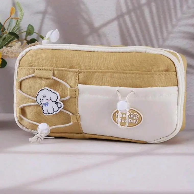 LAPICERA DOBLE CIERRE  KAWAII HAVE A NICE DAY L387-04 12