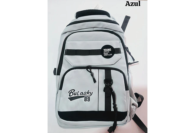 MOCHILA JUVENIL BULASKY 89 CON LLAVERO MOD# 6822