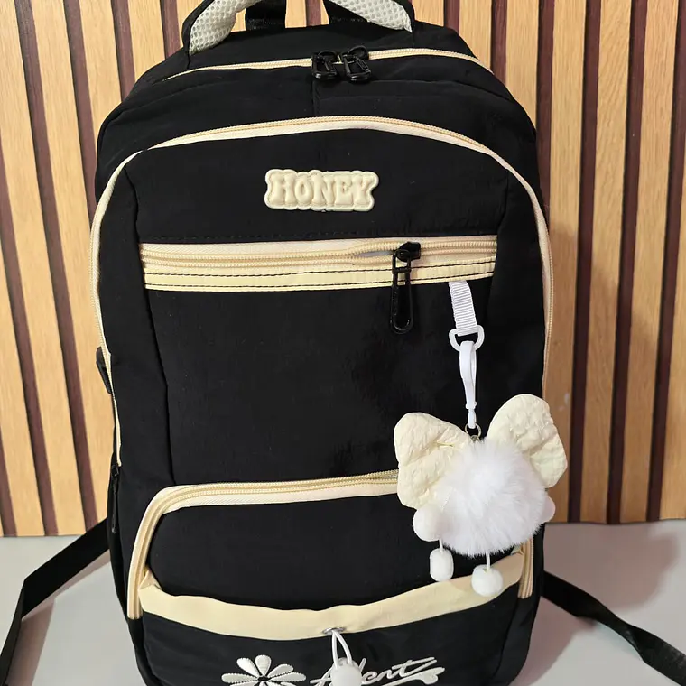 MOCHILA TALENT CON LLAVERO MOD#5609 1