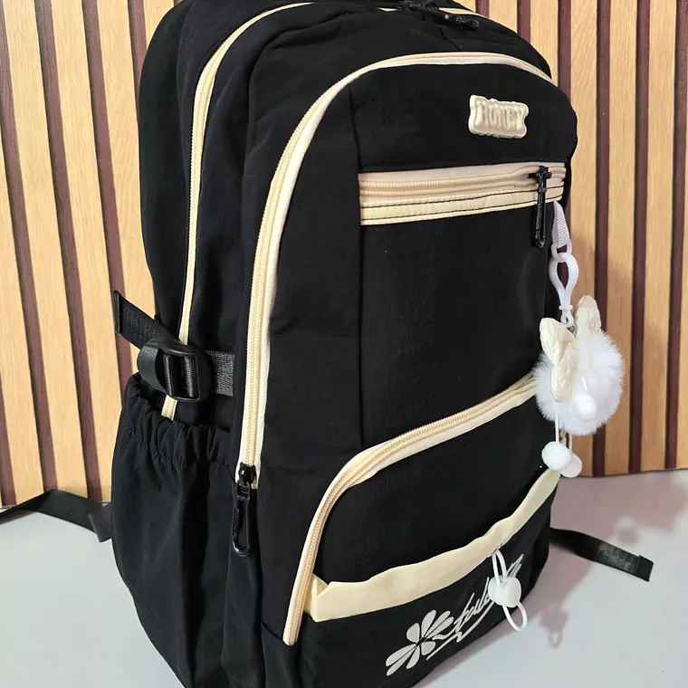 MOCHILA TALENT CON LLAVERO MOD#5609 7