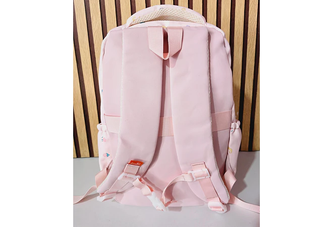 MOCHILA JUVENIL CON MONEDERO FRESA 🍓  MOD# 8003